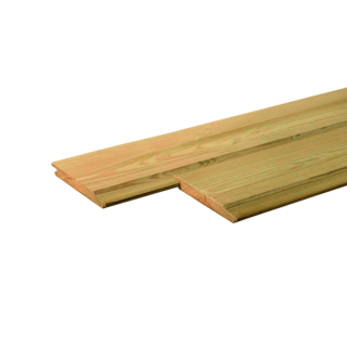 Rabat 18 x 145 mm 3,60 mtr Geïmpregneerd