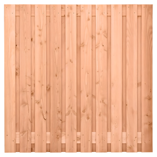 Tuinscherm 21 planks  180 x 180cm Lariks / Douglas