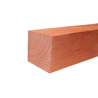 Paal Fijnbezaagd 100 x 100mm 3,00mtr Lariks / Douglas