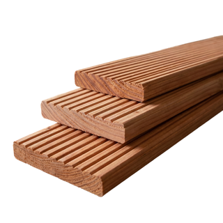Vlonderplank 28 x 145 mm 5,00 mtr Lariks / Douglas