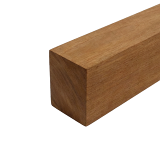 Paal 150 x 150 mm 3,50 mtr Hardhout Okan