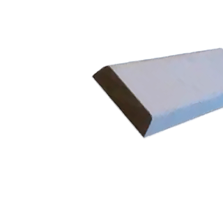 Wit Gegronde Koplat 13 x 45mm 4,90m Vuren