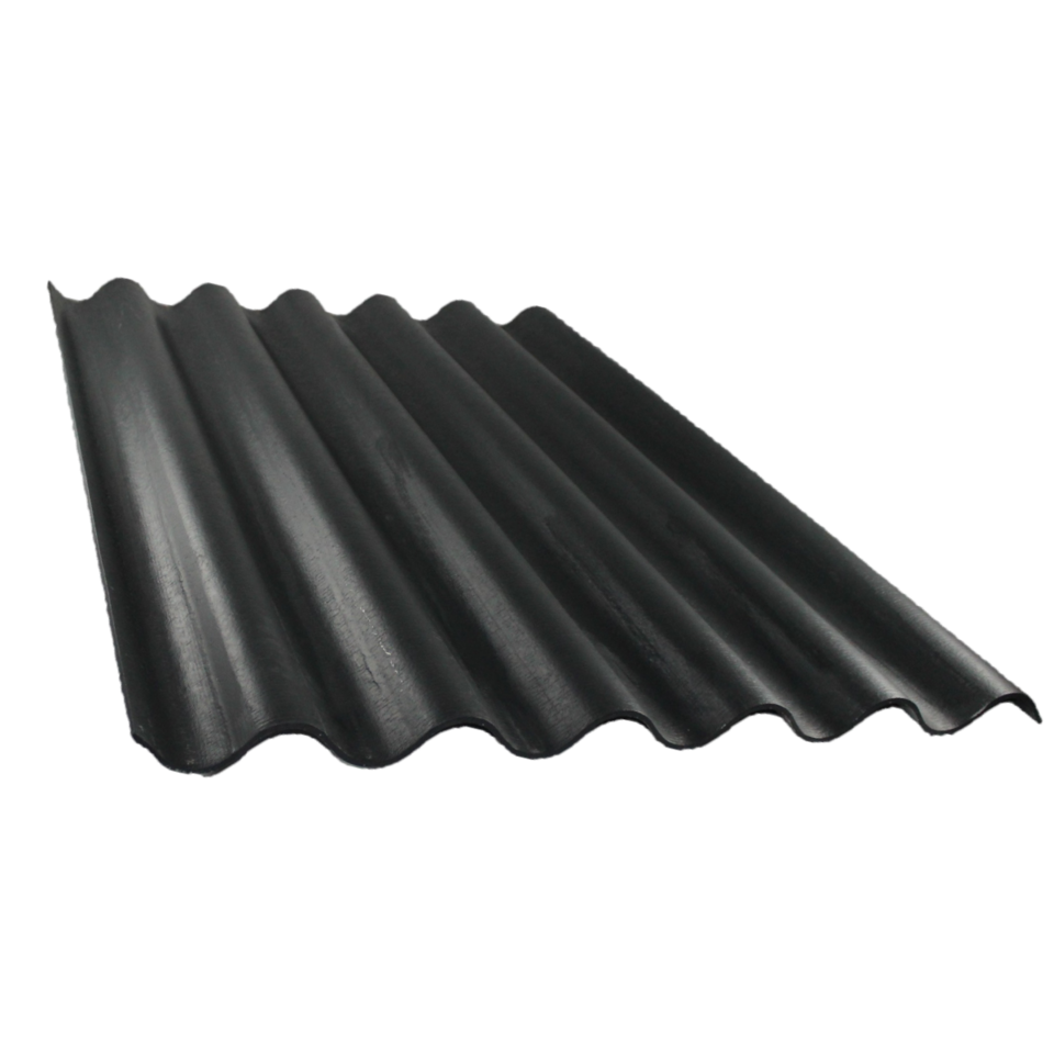 Golfplaat Zwart 110 x 305 cm