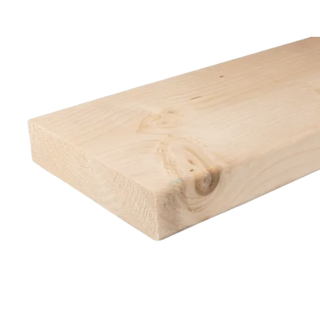 Geschaafd 70 x 200 mm 5,10 mtr blank hout