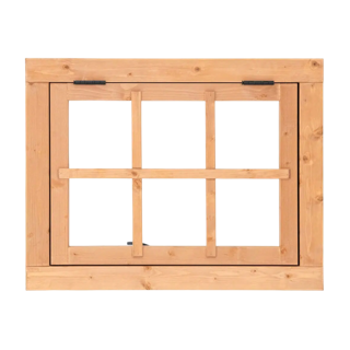 Douglas uitzetraam 6-ruits 90×70 cm