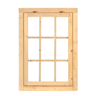 Douglas uitzetraam 9-ruits 100×155,4 cm